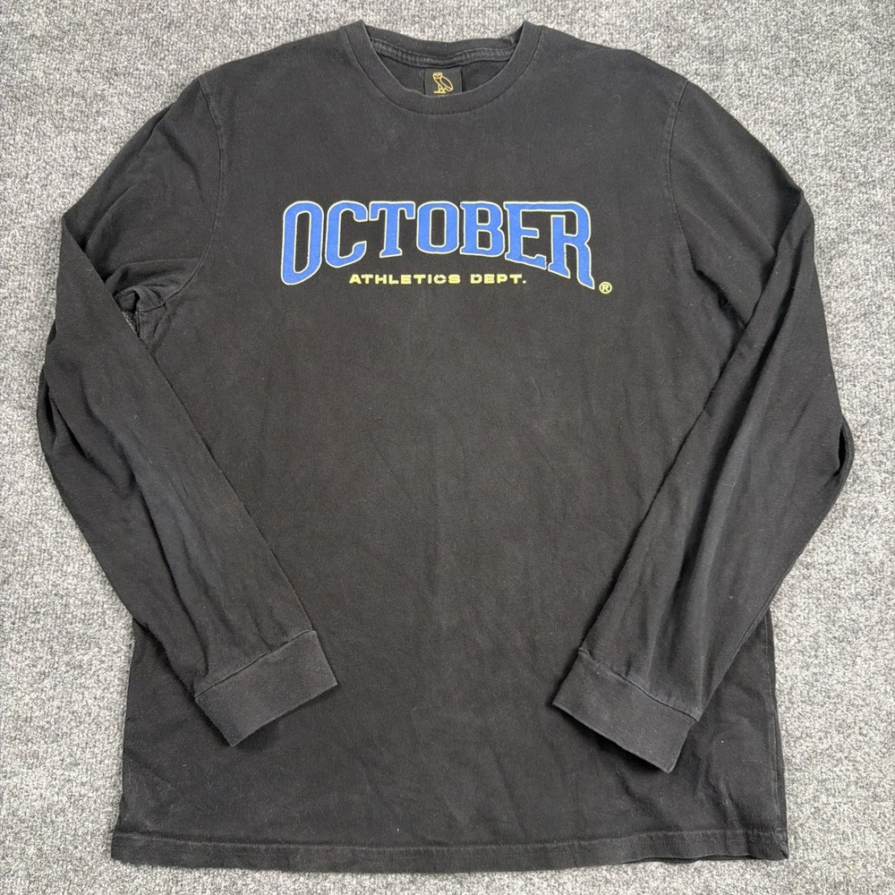 OVO Octobers Very Own Athletic Dept Longsleeve Shirt Size large Drake